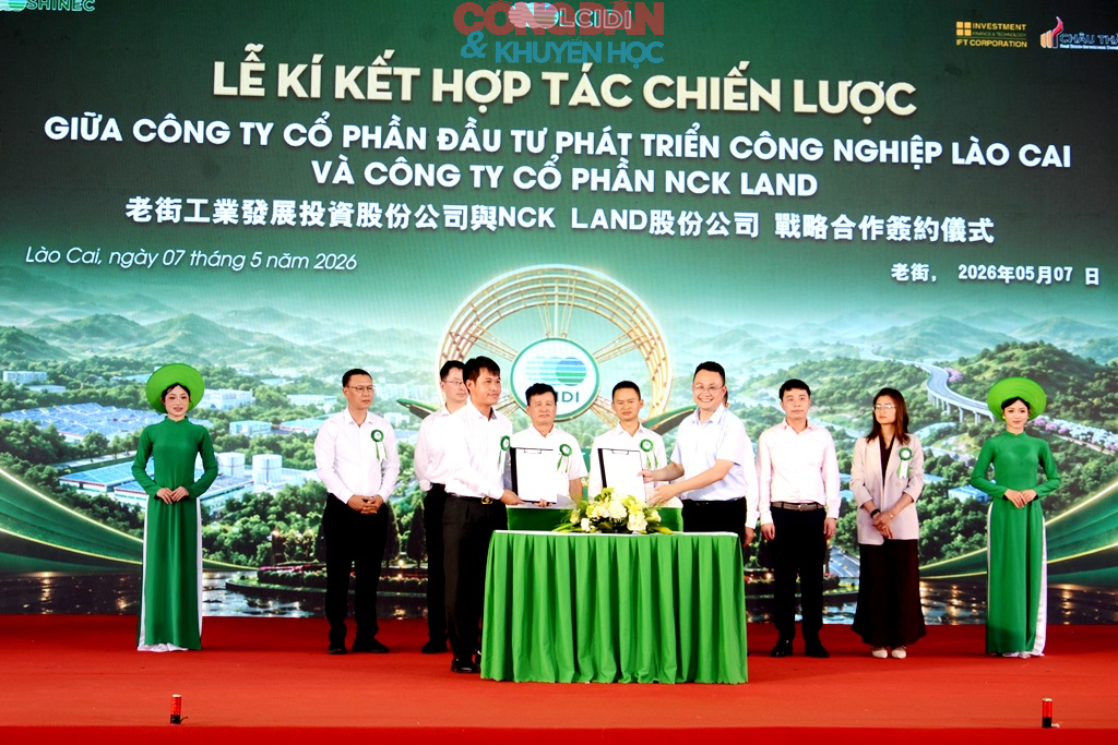 L&agrave;o Cai khởi c&ocirc;ng cụm c&ocirc;ng nghiệp xanh gần bi&ecirc;n giới Việt - Trung - Ảnh 8.