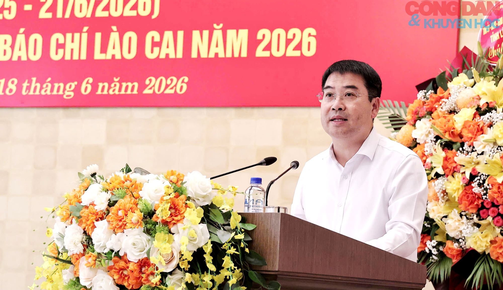Ph&oacute;ng vi&ecirc;n Tạp ch&iacute; C&ocirc;ng d&acirc;n v&agrave; Khuyến học đạt giải C b&aacute;o ch&iacute; L&agrave;o Cai năm 2026 - Ảnh 1.
