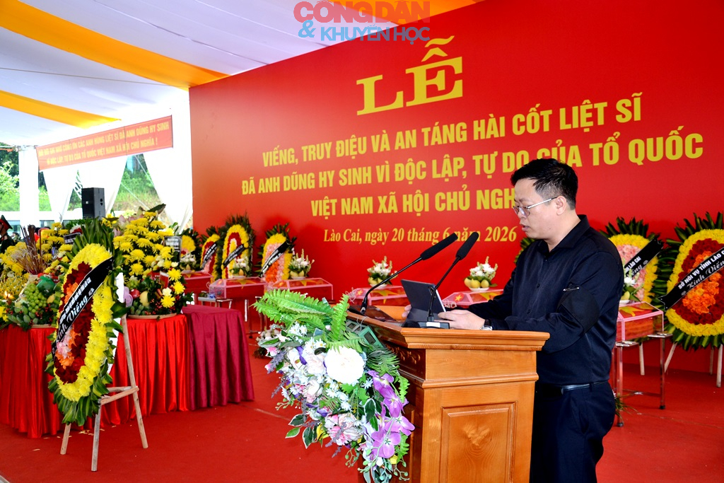 Đón 9 hài cốt liệt sỹ trở về quê hương Bát Xát - Lào Cai - Ảnh 6.