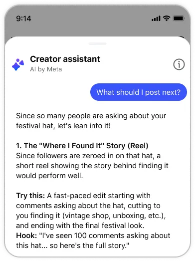 Facebook ra mắt AI gi&uacute;p ph&acirc;n t&iacute;ch b&agrave;i đăng v&agrave; trả lời b&igrave;nh luận - Ảnh 1.