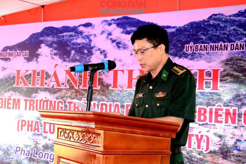 Kh&aacute;nh th&agrave;nh đưa v&agrave;o sử dụng 6 điểm trường ở bi&ecirc;n giới L&agrave;o Cai - Ảnh 2.