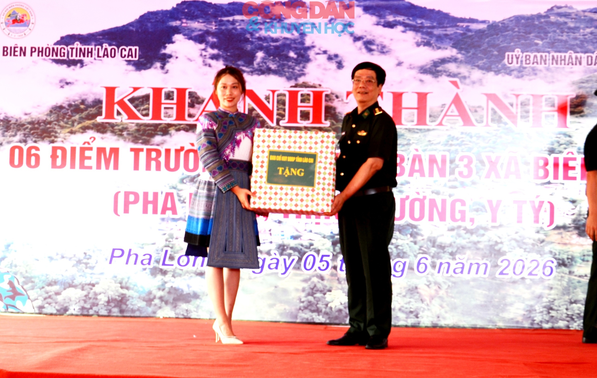 Kh&aacute;nh th&agrave;nh đưa v&agrave;o sử dụng 6 điểm trường ở bi&ecirc;n giới L&agrave;o Cai - Ảnh 8.