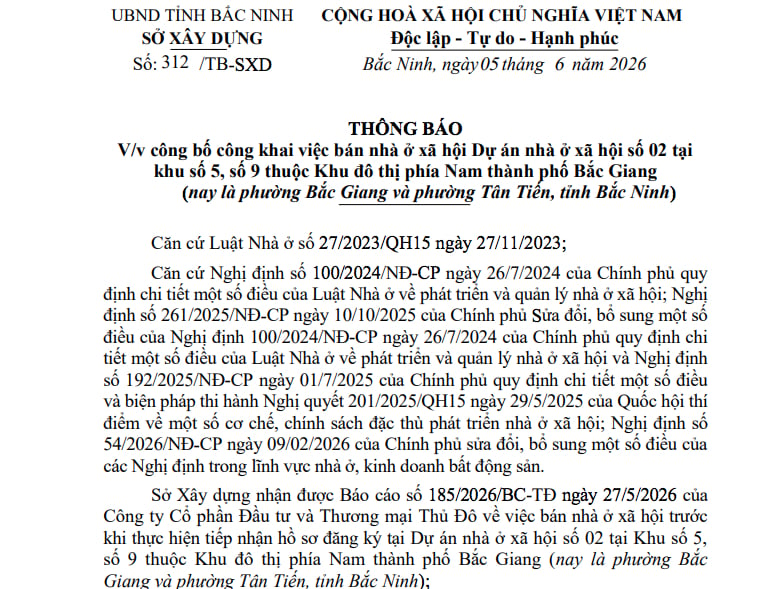 Nh&agrave; ở x&atilde; hội gi&aacute; chỉ từ 12 triệu đồng/m2 bắt đầu mở b&aacute;n - Ảnh 1.