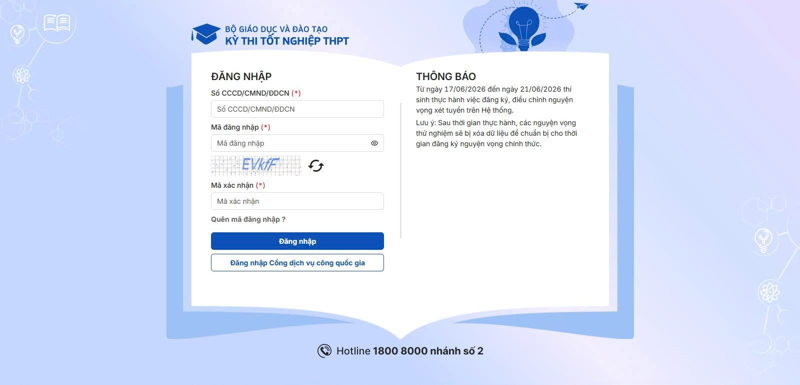 6 bước đăng ký nguyện vọng xét tuyển đại học 2026 - Ảnh 2.
