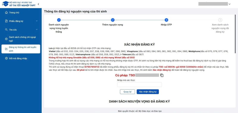 6 bước đăng ký nguyện vọng xét tuyển đại học 2026 - Ảnh 8.