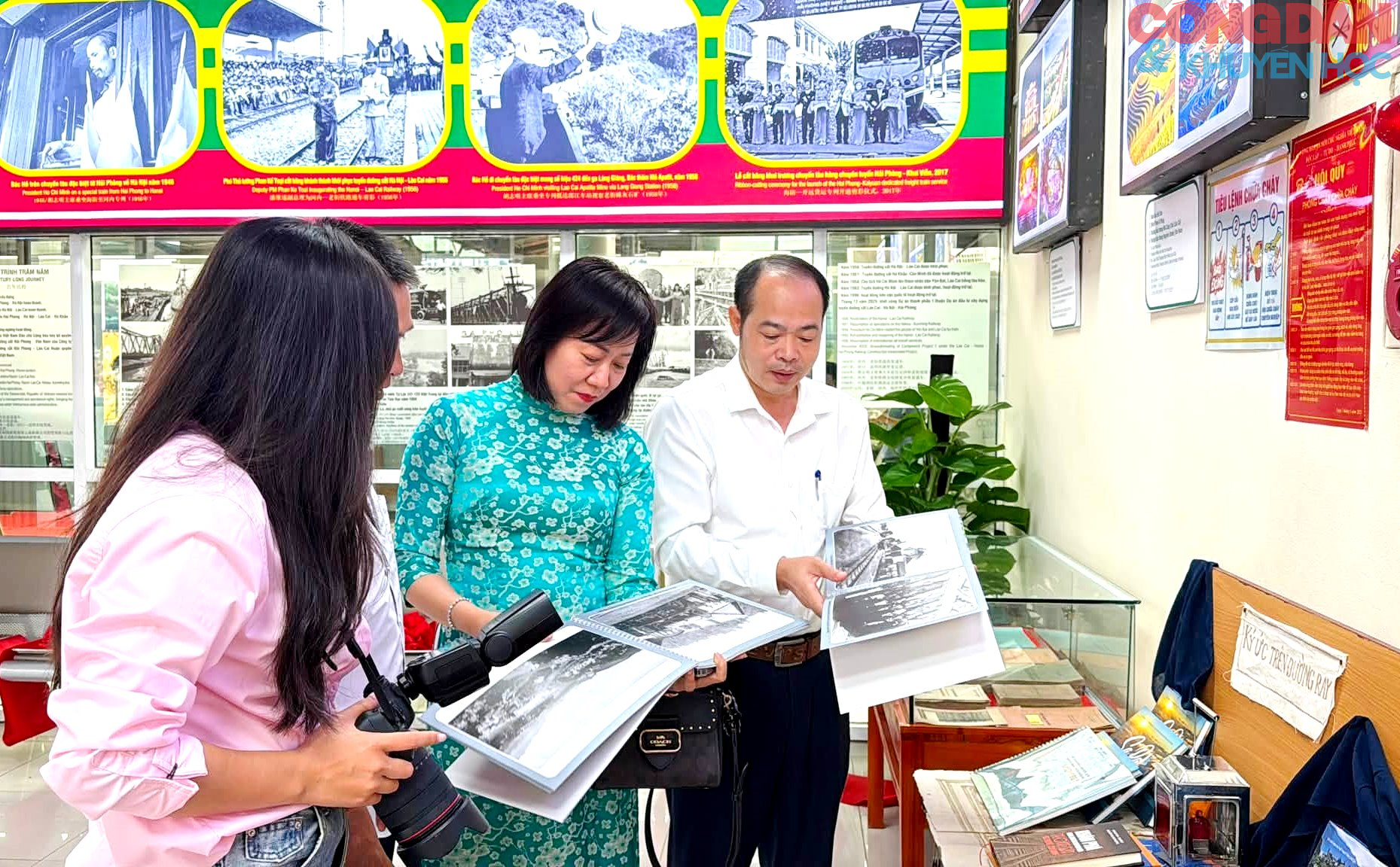 Trưng b&agrave;y gần 300 hiện vật về 120 năm đường sắt Hải Ph&ograve;ng-L&agrave;o Cai-C&ocirc;n Minh - Ảnh 5.