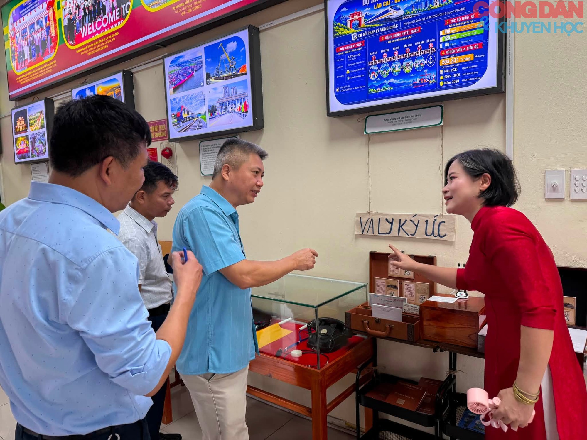 Trưng b&agrave;y gần 300 hiện vật về 120 năm đường sắt Hải Ph&ograve;ng-L&agrave;o Cai-C&ocirc;n Minh - Ảnh 10.