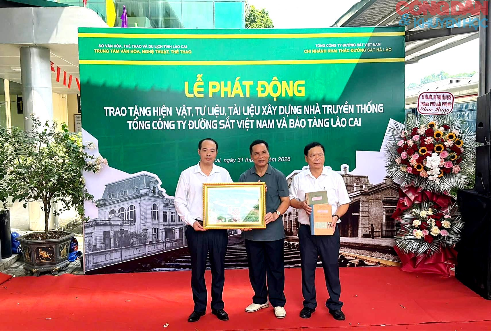 Trưng b&agrave;y gần 300 hiện vật về 120 năm đường sắt Hải Ph&ograve;ng-L&agrave;o Cai-C&ocirc;n Minh - Ảnh 13.