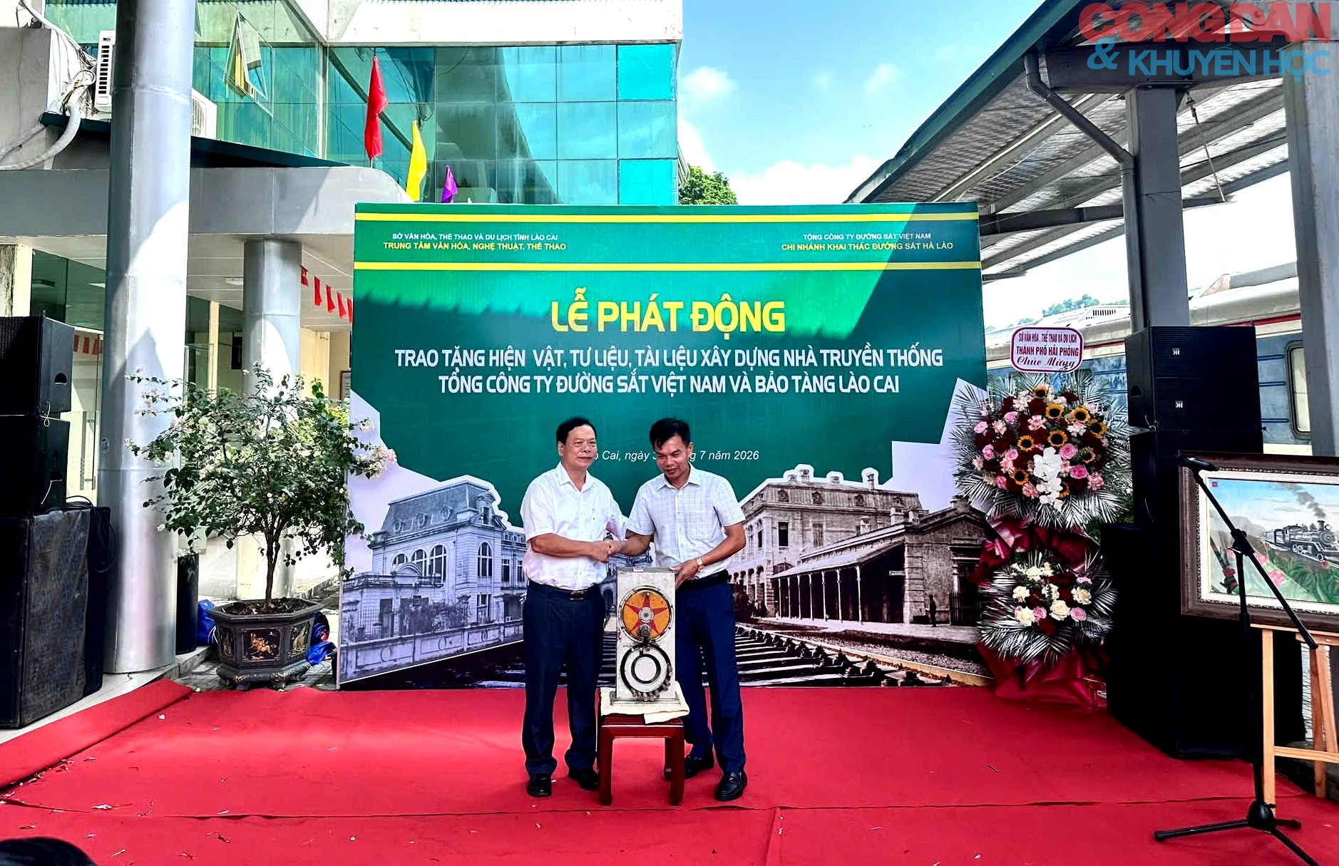 Trưng b&agrave;y gần 300 hiện vật về 120 năm đường sắt Hải Ph&ograve;ng-L&agrave;o Cai-C&ocirc;n Minh - Ảnh 14.