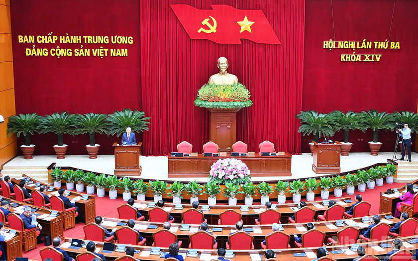 Ban Tuy&ecirc;n gi&aacute;o v&agrave; D&acirc;n vận Đảng ủy Mặt trận Tổ quốc ban h&agrave;nh Hướng dẫn học tập nghị quyết Trung ương kh&oacute;a XIV - Ảnh 1.