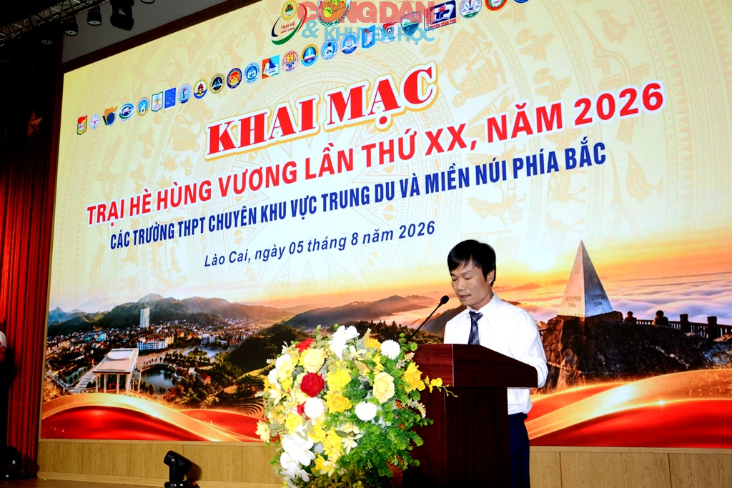 Khai mạc Trại h&egrave; H&ugrave;ng Vương lần thứ XX ở v&ugrave;ng bi&ecirc;n giới L&agrave;o Cai - Ảnh 3.
