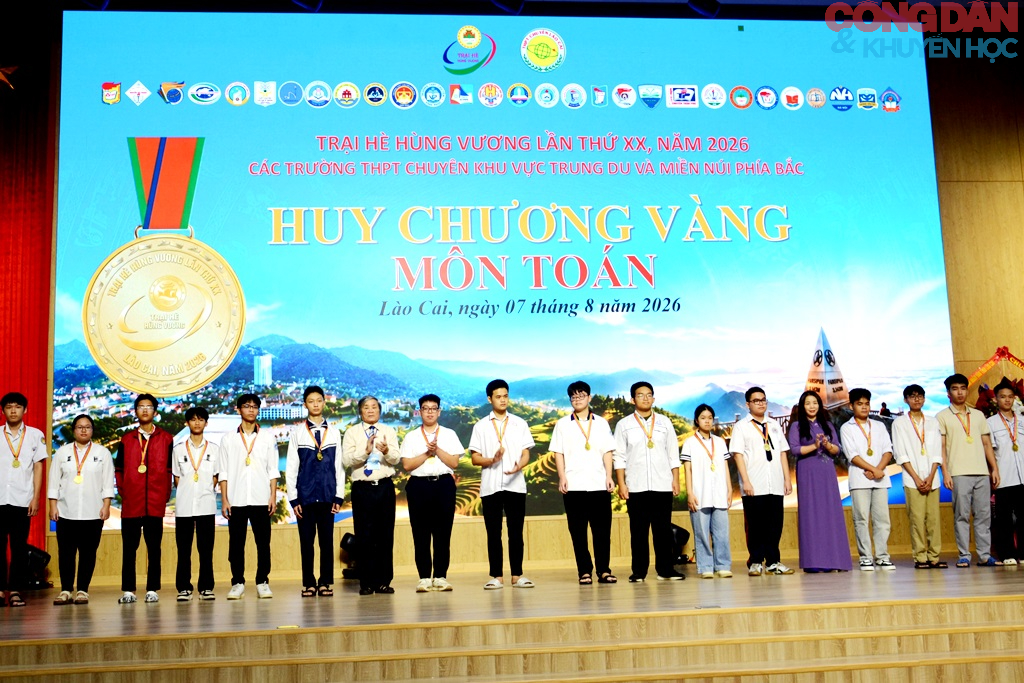 Bế mạc Trại h&egrave; H&ugrave;ng Vương lần thứ XX: T&ocirc;n vinh t&agrave;i năng trẻ, lan tỏa sức mạnh tri thức v&agrave; tinh thần đo&agrave;n kết - Ảnh 5.