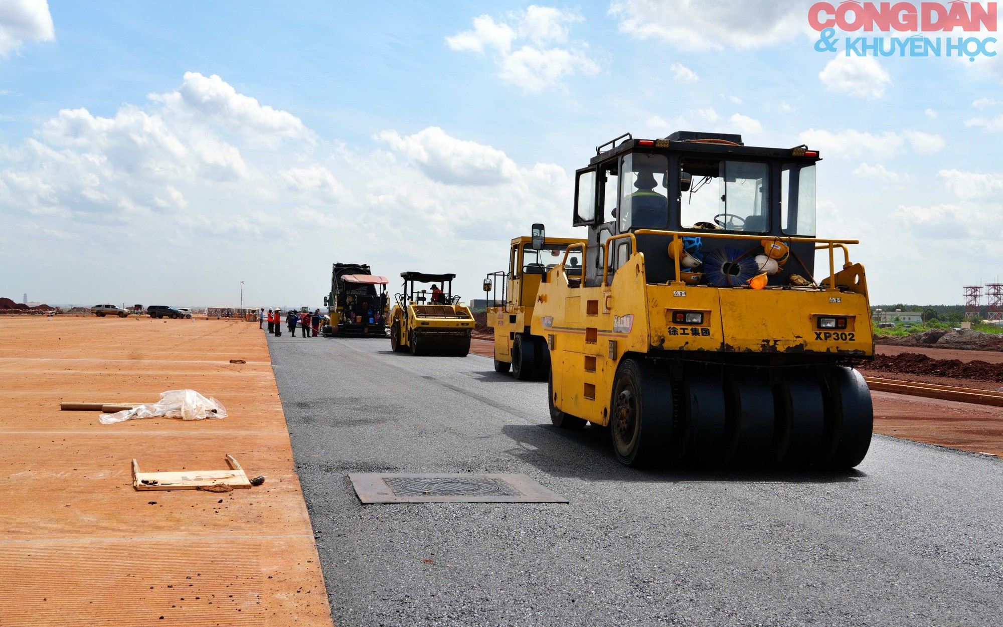 H&agrave;ng ngh&igrave;n nh&acirc;n lực, m&aacute;y m&oacute;c đẩy mạnh thi c&ocirc;ng s&acirc;n bay Long Th&agrave;nh - Ảnh 6.
