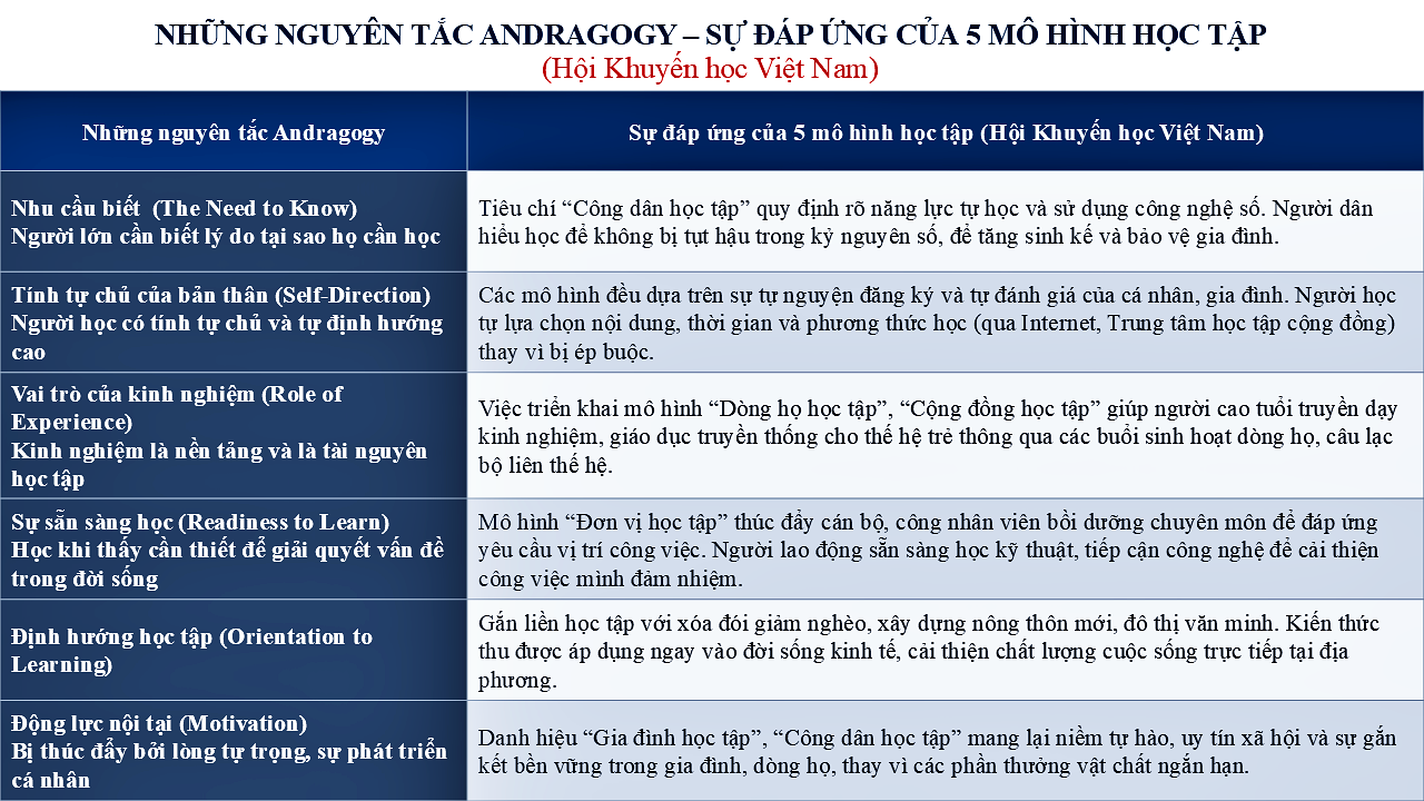 Khuyến học - Một lĩnh vực thuộc khoa học giáo dục người lớn - Ảnh 3.