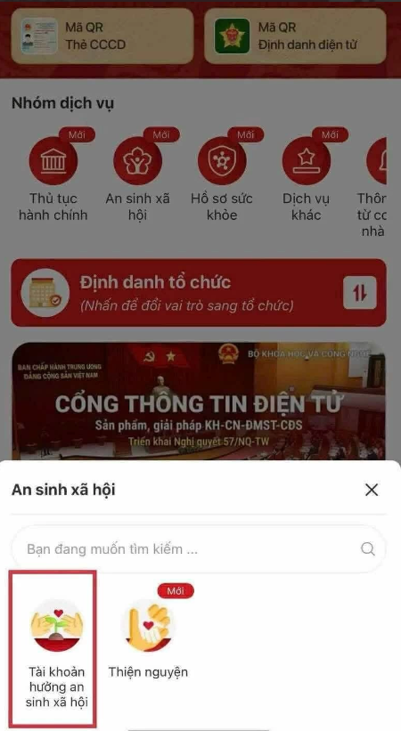 C&aacute;ch nhận lương hưu qua VNeID từ ng&agrave;y 28/9- Ảnh 3.
