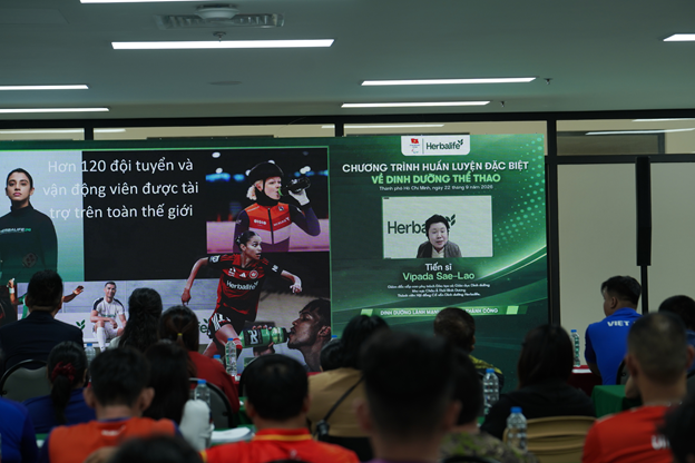 Herbalife Việt Nam trang bị kiến thức dinh dưỡng khoa học cho thể thao trong tập luyện, thi đấu v&agrave; phục hồi - Ảnh 4.