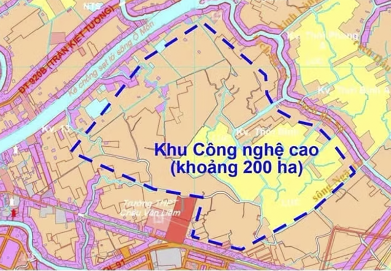Đồng bằng s&ocirc;ng Cửu Long lần đầu c&oacute; khu c&ocirc;ng nghệ cao quy m&ocirc; 200 ha - Ảnh 1.