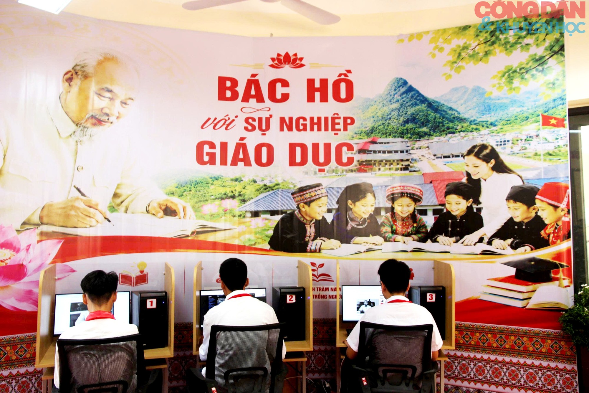 Trường mới thắp s&aacute;ng tương lai tr&ecirc;n n&uacute;i cao bi&ecirc;n giới Mường Khương - Ảnh 6.