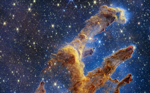 NASA công bố hình ảnh "Cột trụ của Tạo hóa" do kính viễn vọng James Webb chụp