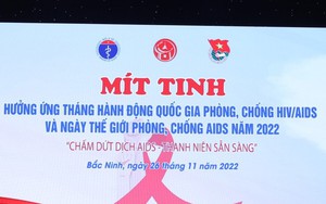 Người nhiễm HIV trong nhóm tuổi trẻ có xu hướng tăng nhanh