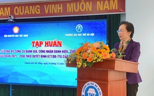 Tập huấn sử dụng công cụ đánh giá, công nhận danh hiệu “Công dân học tập” tại miền Trung