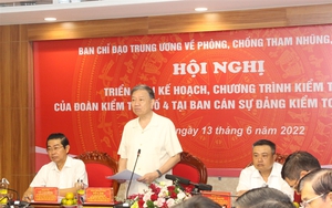 Đoàn kiểm tra của Ban Chỉ đạo Trung ương về phòng, chống tham nhũng, tiêu cực làm việc tại Kiểm toán Nhà nước