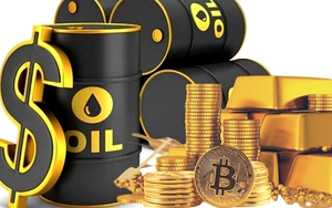 Ngày 5/7: Giá vàng, tiền ảo, dầu thô đồng loạt tăng