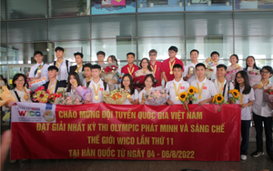 Toàn bộ học sinh Việt Nam tham gia Olympic Phát minh và Sáng chế đều giành Huy chương Vàng