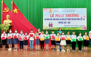 Thừa Thiên - Huế: Phát thưởng cho 348 học sinh, sinh viên có thành tích cao trong năm học 2021-2022