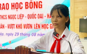 Hà Nội: Trao 65 triệu đồng học bổng cho học sinh có hoàn cảnh đặc biệt khó khăn