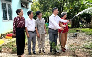 Hội Khuyến học tỉnh Lâm Đồng trao tặng giếng khoan cho 2 trường học tại Đạ Tẻh và Di Linh