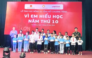 740 triệu đồng học bổng &quot;Vì em hiếu học&quot; tặng học sinh tại tỉnh Bắc Giang
