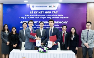 MISA và Ngân hàng Shinhan Việt Nam ký kết hợp tác triển khai giải pháp tài chính số cho SMEs