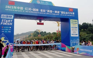 Sẵn s&agrave;ng khởi tranh giải đua xe đạp "V&uacute;t bay tr&ecirc;n s&oacute;ng l&uacute;a v&agrave;ng" Mường Bo - Ảnh 6.