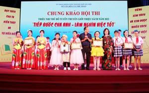Hà Nội tổ chức Hội thi Thiếu nhi Thủ đô tuyên truyền, giới thiệu sách năm 2023