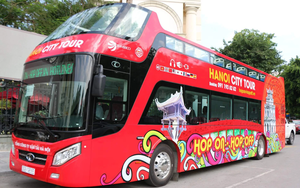 Dịp lễ 30/4-1/5: Xe buýt 2 tầng phục vụ miễn phí khách tham quan Thủ đô Hà Nội