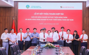 Agribank và Bộ Nông nghiệp và Phát triển nông thôn ký kết thỏa thuận hợp tác