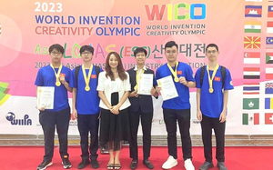 Học sinh Việt Nam giành Huy chương Vàng Olympic Phát minh và Sáng tạo thế giới với sáng kiến về thùng bảo quản vaccine