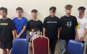 Công an xác minh, xử lý nhóm thanh niên điều khiển xe mô tô không đội mũ bảo hiểm trên cầu Vĩnh Tuy - Ảnh 3.