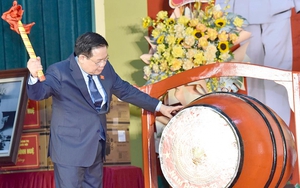 Chủ tịch Quốc hội Vương Đình Huệ dự lễ khai giảng năm học mới tại Trường Hữu nghị T78
