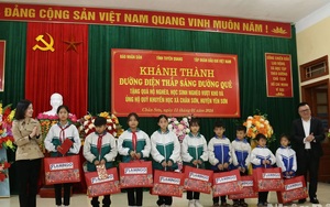 Báo Nhân Dân và Tập đoàn dầu khí Việt Nam ủng hộ Quỹ Khuyến học Tuyên Quang