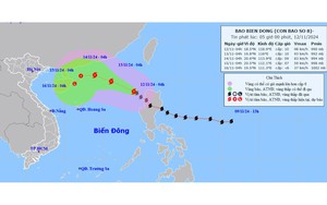 Siêu bão Manyi vào Biển Đông thành cơn bão số 9 mạnh tới cấp 12 - Ảnh 3.