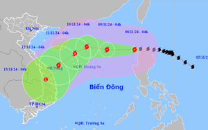 Siêu bão Manyi vào Biển Đông thành cơn bão số 9 mạnh tới cấp 12 - Ảnh 4.