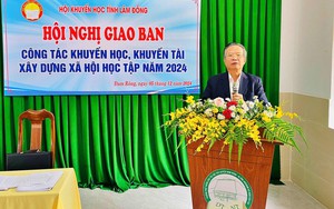 Hội Khuyến học Lâm Đồng tổ chức đợt khám chữa bệnh và trao học bổng tại Di Linh - Ảnh 9.