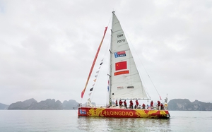 Quảng Ninh: Đội đua thuyền buồm vòng quanh thế giới đến Hạ Long