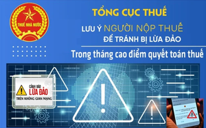 Tổng cục Thuế cảnh báo lừa đảo mùa cao điểm quyết toán thuế