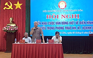 Hội Khuyến học tỉnh Thanh Hoá vận động viết về điển hình khuyến học giỏi