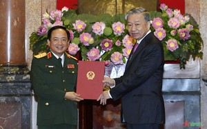 Thăng quân hàm Đại tướng đối với Thượng tướng Trịnh Văn Quyết - Ảnh 6.