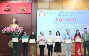 Hội Khuyến học Thành phố Thủ Đức thu trên 91,093 tỷ đồng từ heo đất khuyến học