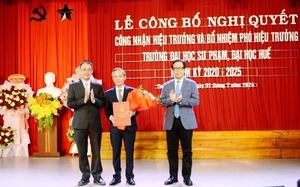 Trường đại học Sư phạm (Đại học Huế) có hiệu trưởng mới